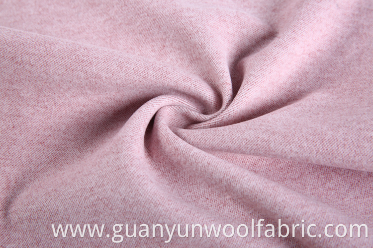 Hot products brushed solid color thermal knitted tr brushed fabric